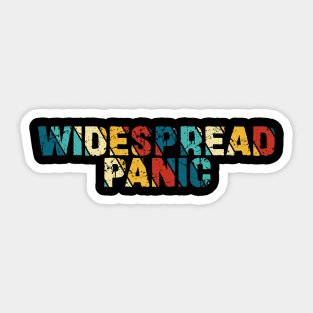 Retro Color - Widespread panic Sticker